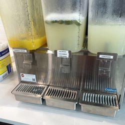 Flavored drinks. The Turmeric and Ginger was fantastic!!