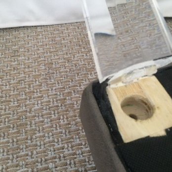 Green Front Furniture - Shoddy work and standards! Broken Ottoman leg that was negligently glued by Green Front and not screwed in. - Furniture Stores Near Me - Manassas, Virginia Green Front Furniture - Shoddy work and standards! Broken Ottoman leg that was negligently glued by Green Front and not screwed in. - Furniture Stores Near Me - Manassas, Virginia