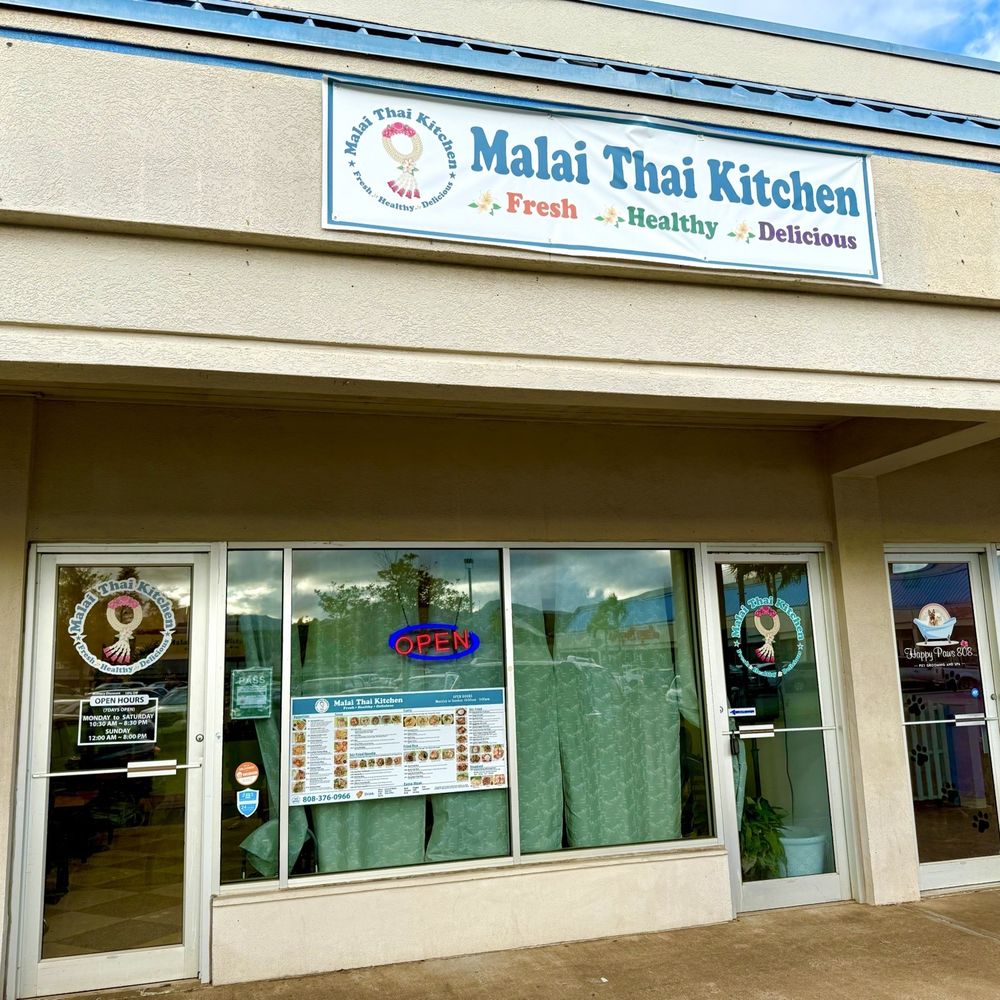 Malai Thai Kitchen - Outside Front - Thai Near Me - Wahiawa, Hawaii