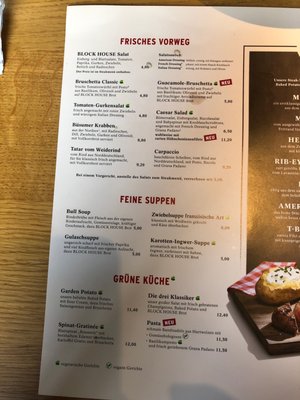 Menu photo 8 BLOCK HOUSE Nuremberg, BY