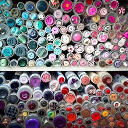 Piedmont Fabric - Wide variety of buttons