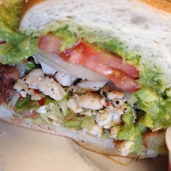 Rosarito Taco Grill - Chicken Torta w/fries $8.95 - Mexican Near Me - Whittier, California