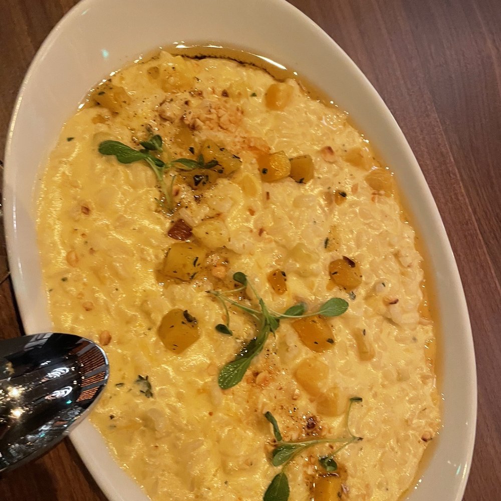 Ramsay's Kitchen - Butternut squash risotto - New American Near Me - Las Vegas, Nevada Ramsay's Kitchen - Butternut squash risotto - New American Near Me - Las Vegas, Nevada