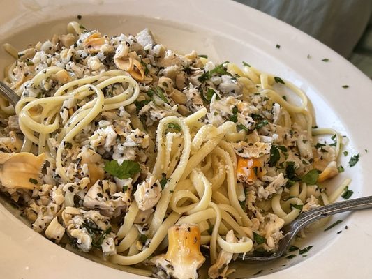 Photo of Andino's - Providence, RI, US. Linguini With Clam Sauce Dinner