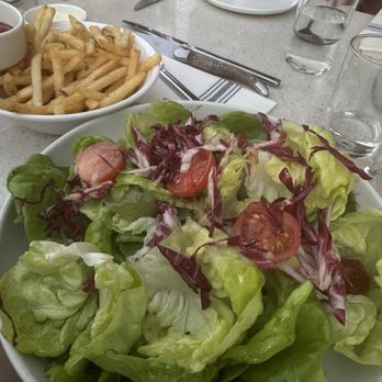 Blondie - Bistro salad and side fries! - Bars Near Me - Los Angeles, California Blondie - Bistro salad and side fries! - Bars Near Me - Los Angeles, California