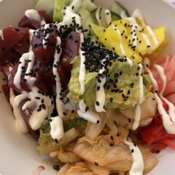 Vibe Cafe - Vegan beet "poke" bowl - Cafes Near Me - Hilo, Hawaii Vibe Cafe - Vegan beet "poke" bowl - Cafes Near Me - Hilo, Hawaii