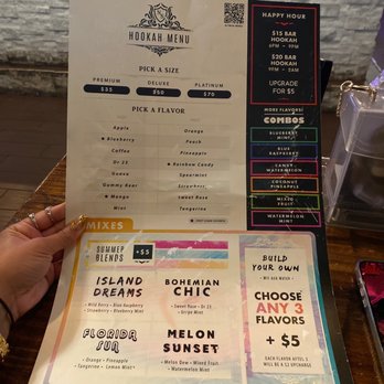 Night Shade Lounge - Hookah menu - Hookah Bars Near Me - Orlando, Florida Night Shade Lounge - Hookah menu - Hookah Bars Near Me - Orlando, Florida