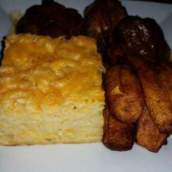 Sugarcane - My Heritage Stew Chicken with two sides, Macaroni Pie and Fried Plantains - Caribbean Near Me - Brooklyn, New York