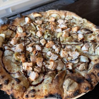 Pizza To The Rescue - Fungi Fornagio with Chicken and Artichoke!!! - Pizza Near Me - Phoenix, Arizona Pizza To The Rescue - Fungi Fornagio with Chicken and Artichoke!!! - Pizza Near Me - Phoenix, Arizona