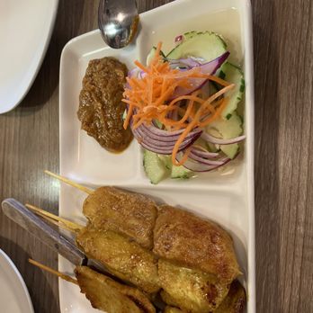 Best Thai Cuisine - Chicken Satee - Thai Near Me - Riverside, California