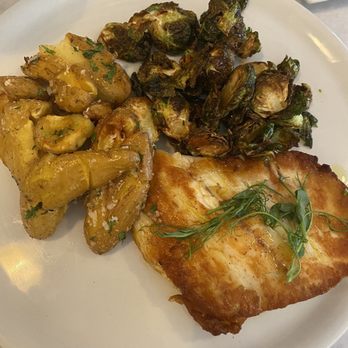 Spring Lake Seafood - branzino with potato fingerlings and roasted artichokes - Seafood Near Me - Spring Lake, New Jersey