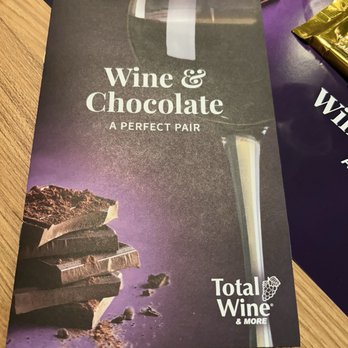 Total Wine & More - This was such a great event. Only $20 & we got to sample 8 wines and pair them with different Ghirardelli chocolates - Beer, Wine & Spirits Near Me - Kansas City, Missouri