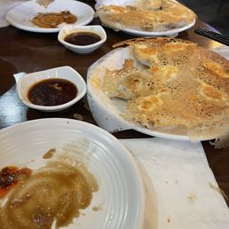 Pan fried dumplings Pan fried dumplings