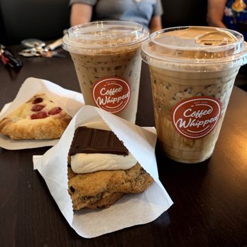 Coffee Whipped - Vietnamese iced coffee, dalgona whipped coffee, raspberry danish, s'mores cookie - Coffee & Tea Near Me - Huntington Beach, California Coffee Whipped - Vietnamese iced coffee, dalgona whipped coffee, raspberry danish, s'mores cookie - Coffee & Tea Near Me - Huntington Beach, California
