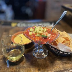 Bobby’s Night Out - Aqua Chiles A.K.A. Mexican Shrimp Cocktail