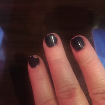Nail Art - Two chipped nails two days after getting gel manicure - Nail Salons Near Me - Shawnee, Kansas