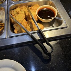 Wok & Roll - How often do you see egg foo young on a Chinese buffet? The egg foo Young was excellent