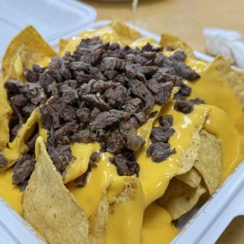 King Taco - Nachos with Carne Asada - Mexican Near Me - Glendale, California