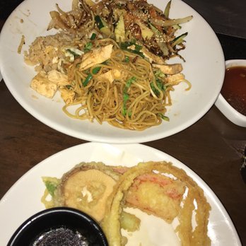 Benihana - Yakisoba noodles w/tofu & extra veggies & veggie tempura - Sushi Bars Near Me - Concord, California Benihana - Yakisoba noodles w/tofu & extra veggies & veggie tempura - Sushi Bars Near Me - Concord, California