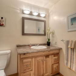 By updating your vanity it can truly make a big difference in your old bathroom.