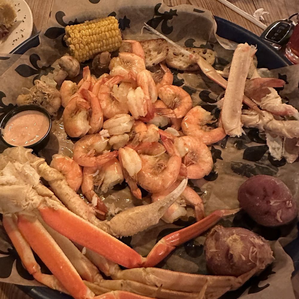 Stella's Kitchen - Seafood Special - Snow Crab, Shrimp, taters and corn! - Southern Near Me - Napoleonville, Louisiana Stella's Kitchen - Seafood Special - Snow Crab, Shrimp, taters and corn! - Southern Near Me - Napoleonville, Louisiana