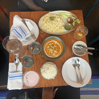 Fish Cheeks - Crab fried rice, crab meal in curry with side of rice - Thai Near Me - Brooklyn, New York Fish Cheeks - Crab fried rice, crab meal in curry with side of rice - Thai Near Me - Brooklyn, New York