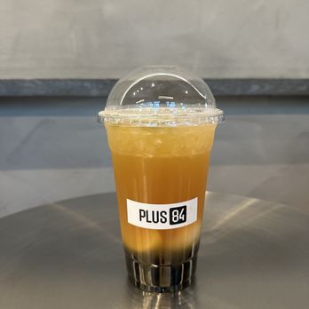 Plus 84 - Lychee peach tea - Coffee & Tea Near Me - Seattle, Washington Plus 84 - Lychee peach tea - Coffee & Tea Near Me - Seattle, Washington