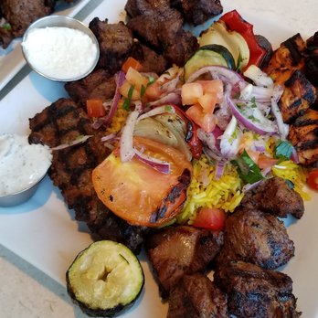 Tanoor - Family Mashawi Mixed Grill ($115) - included 2 of these plates - Lebanese Near Me - Sammamish, Washington
