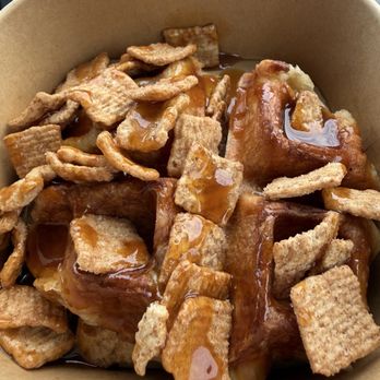 Sip Lab - Caramel cinnamon crunch croffle - Coffee & Tea Near Me - Greensboro, North Carolina Sip Lab - Caramel cinnamon crunch croffle - Coffee & Tea Near Me - Greensboro, North Carolina