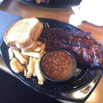Bubbalou's Bodacious BBQ - Baby back ribs dinner plate. - Barbeque Near Me - Altamonte Springs, Florida