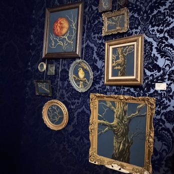 The Satanic Temple - Cool artwork, look at that wallpaper! - Art Galleries Near Me - Salem, Massachusetts
