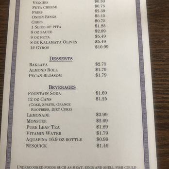 Kostas Gyros - Menu - Greek Near Me - Superior, Wisconsin Kostas Gyros - Menu - Greek Near Me - Superior, Wisconsin