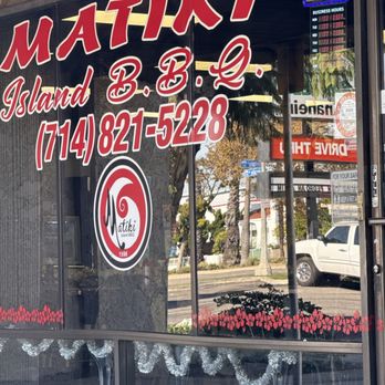 Matiki Island BBQ - Front of restaurant - Hawaiian Near Me - Anaheim, California