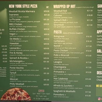Landini's Pizzeria - Menu (as of June 2026) - Pizza Near Me - San Diego, California Landini's Pizzeria - Menu (as of June 2026) - Pizza Near Me - San Diego, California