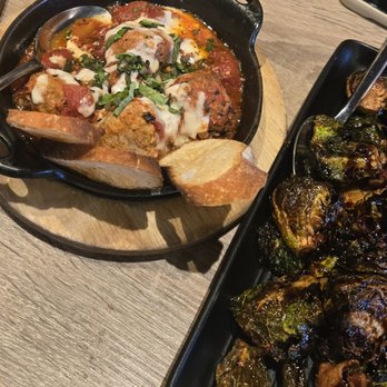 Range Kitchen & Tap - Cast iron meatballs - New American Near Me - Roseville, California