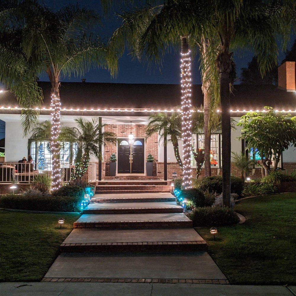 Munoz Christmas Lights - Wonderful job installing lights! Next year we will definitely do more of the palms. Candy canes change color, caught them at blue. - Holiday Decorating Services Near Me Munoz Christmas Lights - Wonderful job installing lights! Next year we will definitely do more of the palms. Candy canes change color, caught them at blue. - Holiday Decorating Services Near Me