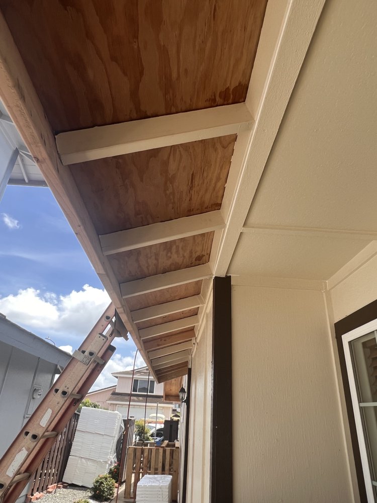 Slide of First Class Roofing