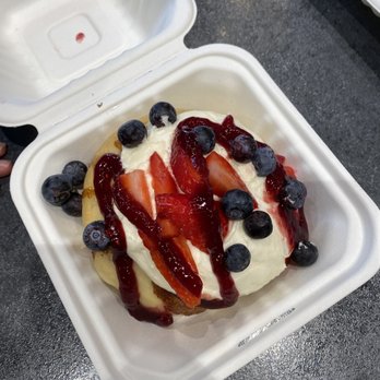 Cinnaholic - Very Berry Roll - Bakeries Near Me - Pigeon Forge, Tennessee