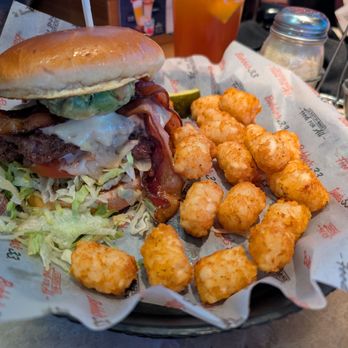 Bubba's 33 - Bacon and guacamole burger - Pizza Near Me - Aurora, Colorado Bubba's 33 - Bacon and guacamole burger - Pizza Near Me - Aurora, Colorado