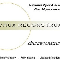 Chux Reconstrux - See chuxreconstrux.com for 'Chux Deal'