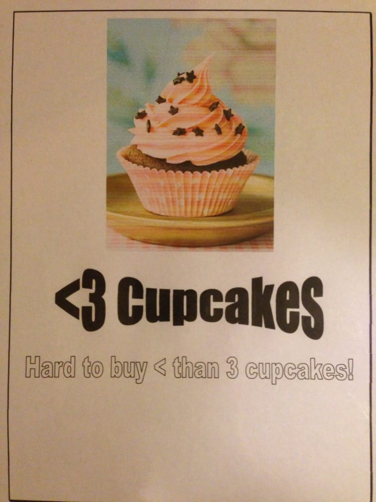 Less Than 3 Cupcakes Logo