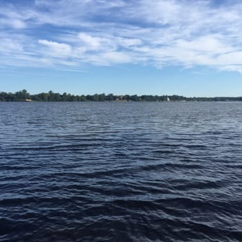 Amico Island State Park - Beach on Delaware River- view of northeast Philadelphia - Hiking Near Me - Delran, New Jersey