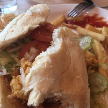 Leah's Kitchen - All three pieces of shrimp tasted ok.  Cold fries and all fell apart on first bite.  Too bad. - Cajun/Creole Near Me - Kenner, Louisiana