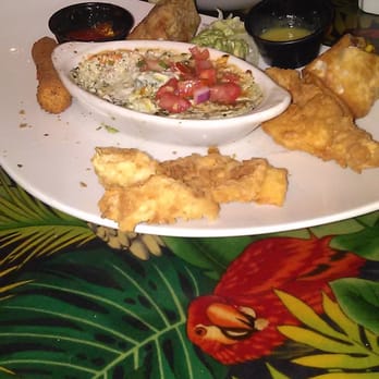 Rainforest Cafe - Whats left of the sampler app. For sure not worth $16.99. - American Near Me - Ontario, California Rainforest Cafe - Whats left of the sampler app. For sure not worth $16.99. - American Near Me - Ontario, California