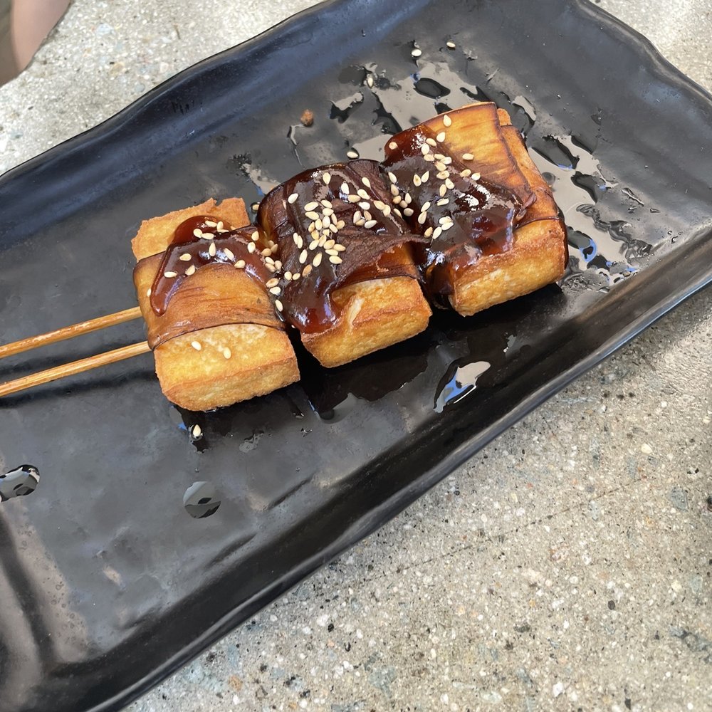 Underbelly - EGGPLANT WRAPPED TOFU - Ramen Near Me - San Diego, California Underbelly - EGGPLANT WRAPPED TOFU - Ramen Near Me - San Diego, California