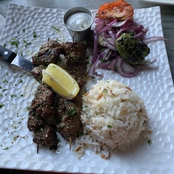 Moussaka Mediterranean Kitchen - Lamb Skewers - Mediterranean Near Me - San Leandro, California Moussaka Mediterranean Kitchen - Lamb Skewers - Mediterranean Near Me - San Leandro, California