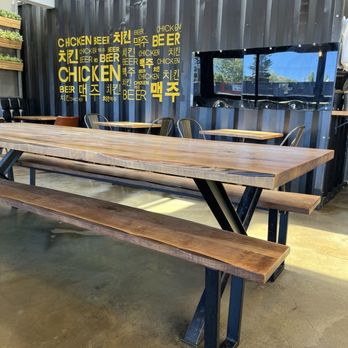 K Town Fried Chicken - Seating - Korean Near Me - Calgary, Alberta