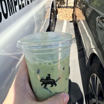 The Boy & The Bear - Supposed Matcha latte. - Coffee Roasteries Near Me - Gardena, California