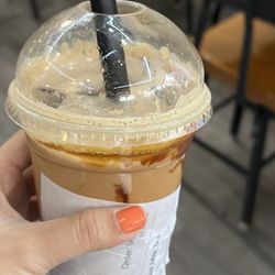 Black sugar milk tea