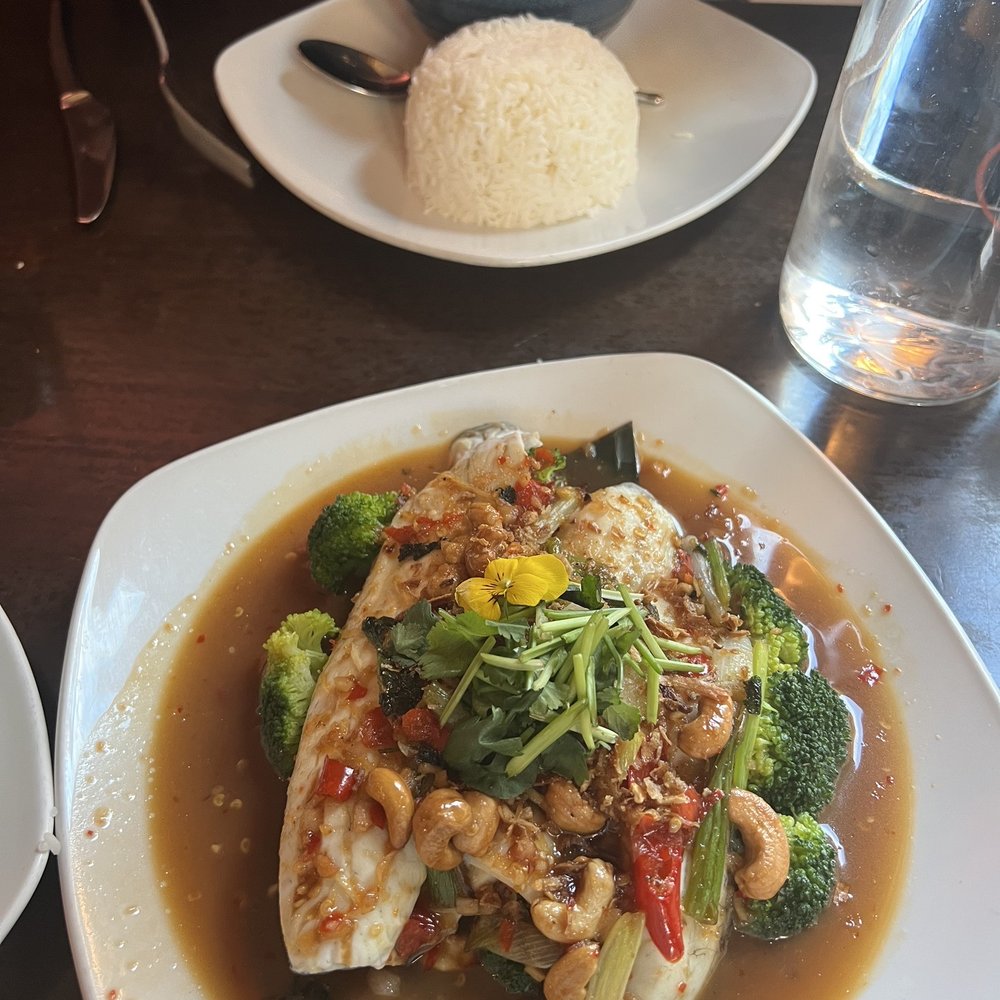 Red Torch Ginger - Spicy sea bass - Thai Near Me - Dublin, D